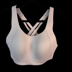 Lululemon Sports Bra AirSupport‎ 34D High Support Pink Crossback Breathable
